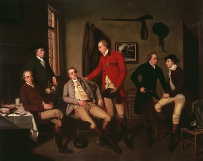 Caron Abbey Hunt by Philip Reinagle